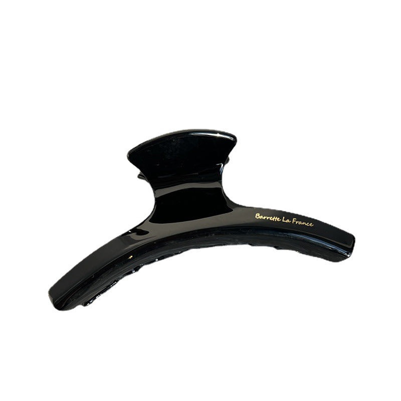 Wholesale French Acetate Curved Leopard Hair Clips
